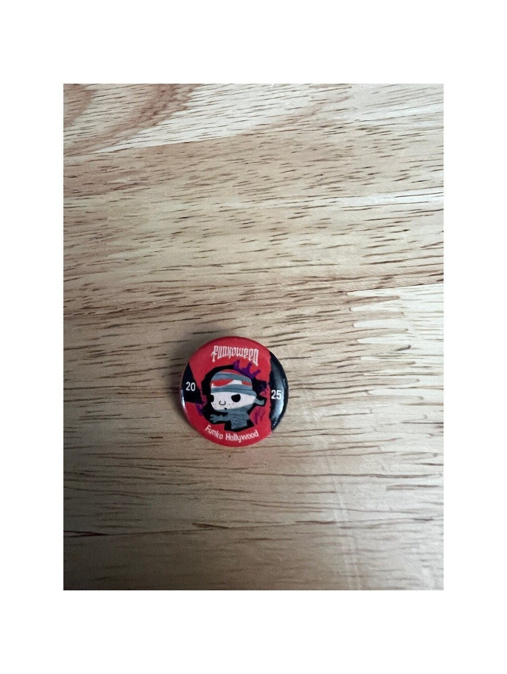 2025 FUNKO HOLLYWOOD EXCLUSIVE Freddy Funko as Mummy Pin Funkoween Halloween EXC